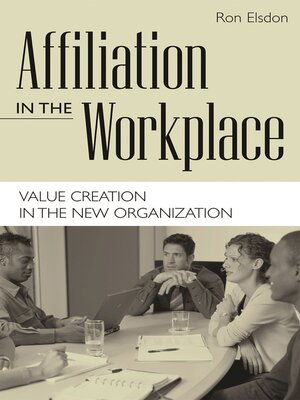 cover image of Affiliation in the Workplace